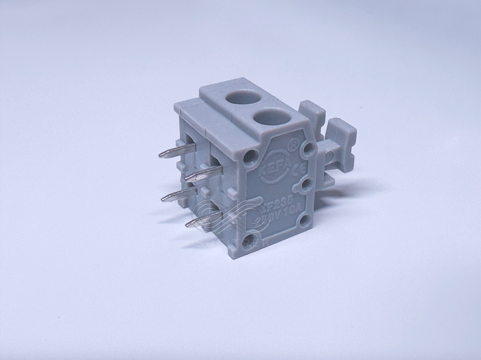 20PCS KF235 KEFA 5mm Pitch Spring Type PCB Terminal Block 250V 10A 2-Pole - $6.50