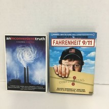 An Inconvenient Truth (DVD, 2006) &amp; Micheal Moore Fahrenheit 9/11 - £3.09 GBP