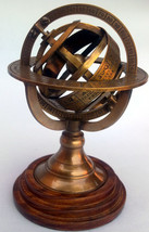 NauticalMart Armillary Sphere Globe 5&quot; Nautical Brass Compass - £33.21 GBP