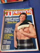 1987 Pro Wrestling Illustrated Magazine January Wwf Wwe Rowdy Roddy Piper - $24.74
