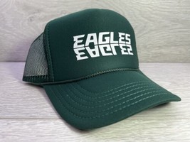 Philadelphia Eagles Mirror Dark Green Hat 5 Panel High Crown Trucker Snapback - £18.64 GBP