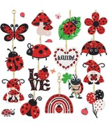 Diamond Painting Key Chains Kit DIY Crafts Red Ladybug Spring 15pcs Keyc... - $658.58 MXN