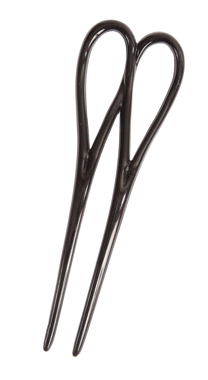 Caravan French Double Hair Pin with Twist In Tortoisese Shell.65 Ounce - $6.00