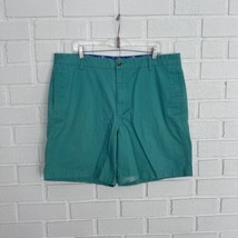 CHAPS Shorts Mens 40 Teal Aqua Preppy Some Discoloration On Left Leg By ... - $12.73