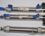 Lot of 3 SMC CM2D25-100 Double Acting Pneumatic Cylinder 1/8" Npt 100mm ... - $98.99