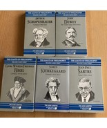 Audio Books - The Giants of Philosophy (Cassette Tapes) Lot of 5 - €12,01 EUR