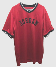 Michael Jordan #23 Air Jump Man Vintage 90s Red Sewn Pullover Mesh Jersey XL - £24.47 GBP