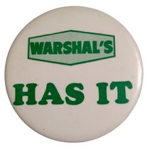 Vtg Warshal&#39;s Ha It Sportivo Articoli Seattle Wa Pubblicità Pinback Button 6.3cm - £17.14 GBP