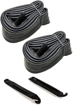 SCK 2 Pack 26 Inch Bike Tubes plus 2 Tire Levers, 26X1.75/1.95/2.10/2.125 Schrad - £16.67 GBP