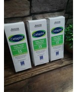 3 Cetaphil Daily Facial Moisturizer, SPF 15, Fragrance Free 4 fl oz 3 Pack - £32.71 GBP