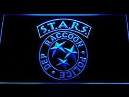 Biohazard Stars RPD Resident Evil Illuminated Led Neon Sign Home Decor - £20.90 GBP+