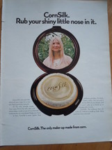 Vintage CornSilk Makeup Print Magazine Advertisement 1971 - $5.99
