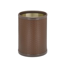 Kraftware Grant Signature Home San Remo Pinecone Round Waste Basket, 10.75", Bro - £21.93 GBP