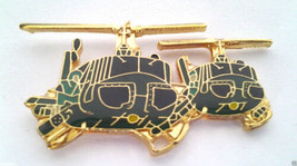 2 Huey Helicopters (One 1-1/2&quot; PIN) VIETNAM Military Hat Pin 16015 - £8.75 GBP