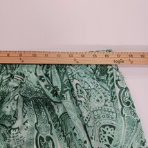 Maggie Sweet RN#120463 Women's Green Paisley A-Line Pull-On Skirt Size XL image 7