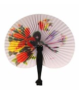 Yeahgoshopping Chinese Paper Folding Hand Fan - One Fan with Random Colo... - £0.78 GBP