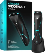 Electric Body Hair Trimmer For Men - Manscape Pubic Hair Groomer Waterpr... - £34.76 GBP