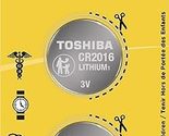 Toshiba CR2016 3 Volt Lithium Coin Battery (10 pcs) - $4.99+