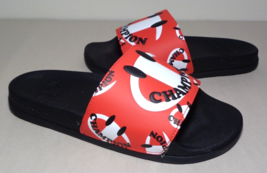 Champion Size 9 M Ipo Squish Smile Black Red Slides Sandals New Women&#39;s Shoes - £77.52 GBP