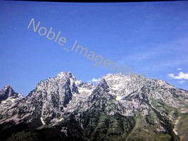 1963 Mount Saint John Teton Range Wyoming 35mm Slide - £4.27 GBP