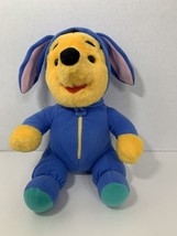 Disney 1996 vintage Winnie the Pooh plush Easter bunny blue rabbit ears costume - $4.94