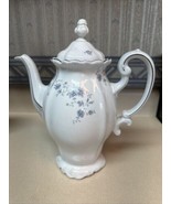 Vintage Johann Haviland Coffee pot Thailand Traditions Blue Garland - $65.87