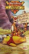 Winnie The Pooh And Tigger Too-Pooh&#39;s Thoughfull Spot(VHS)#064-TESTED-VERY Rare - £29.36 GBP