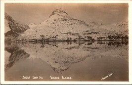 Sugar Loaf Mountain Valdez Alaska Postcard RPPC - £15.47 GBP