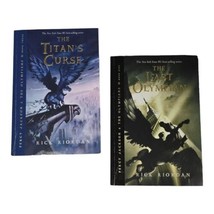 Percy Jackson &amp; The Olympians Book 3 &amp; 5 Rick Riordan Young Adult Fantasy Books - £11.18 GBP