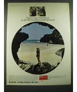 1968 Bermuda Tourism Ad - There&#39;s no crush hour in the Bermudian undergr... - £14.55 GBP
