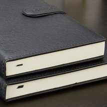 A5/B5 Faux Leather Cover Journals Office Notebook Lined Paper Diary Planner 352P - £22.41 GBP+