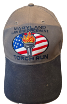 Cap 2009 Maryland Torch Run Law Enforcement Hat Baseball Strapback - $13.89