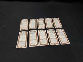OLD Lot 10 Unused Apothecary HAIR TONIC Bottle Labels RAMSDELL DRUG CO. ... - $27.90