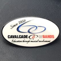 Cavalcade Of Bands Pin Education Through Musical Involvement 60 Years - £9.83 GBP