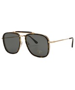 Tom Ford Huck 665 52A Gold Tortoise Men’s Sunglasses Gray Lens 58-17-145 W/Case - £109.76 GBP