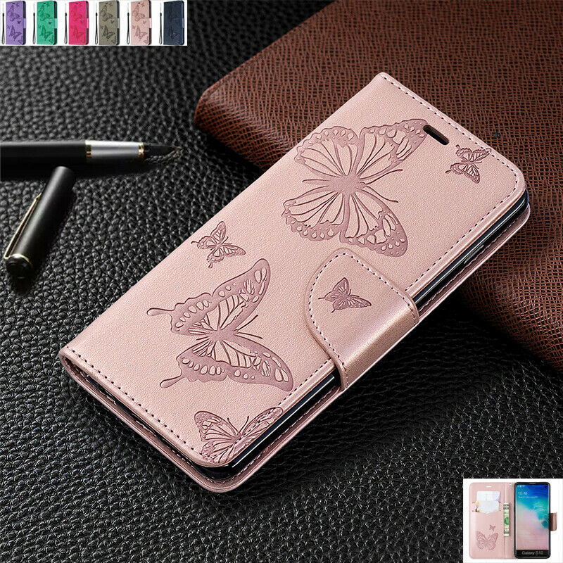 For Samsung Galaxy S21 S20 A31 A42 Magnetic Flip Leather Wallet Stand Case Cover