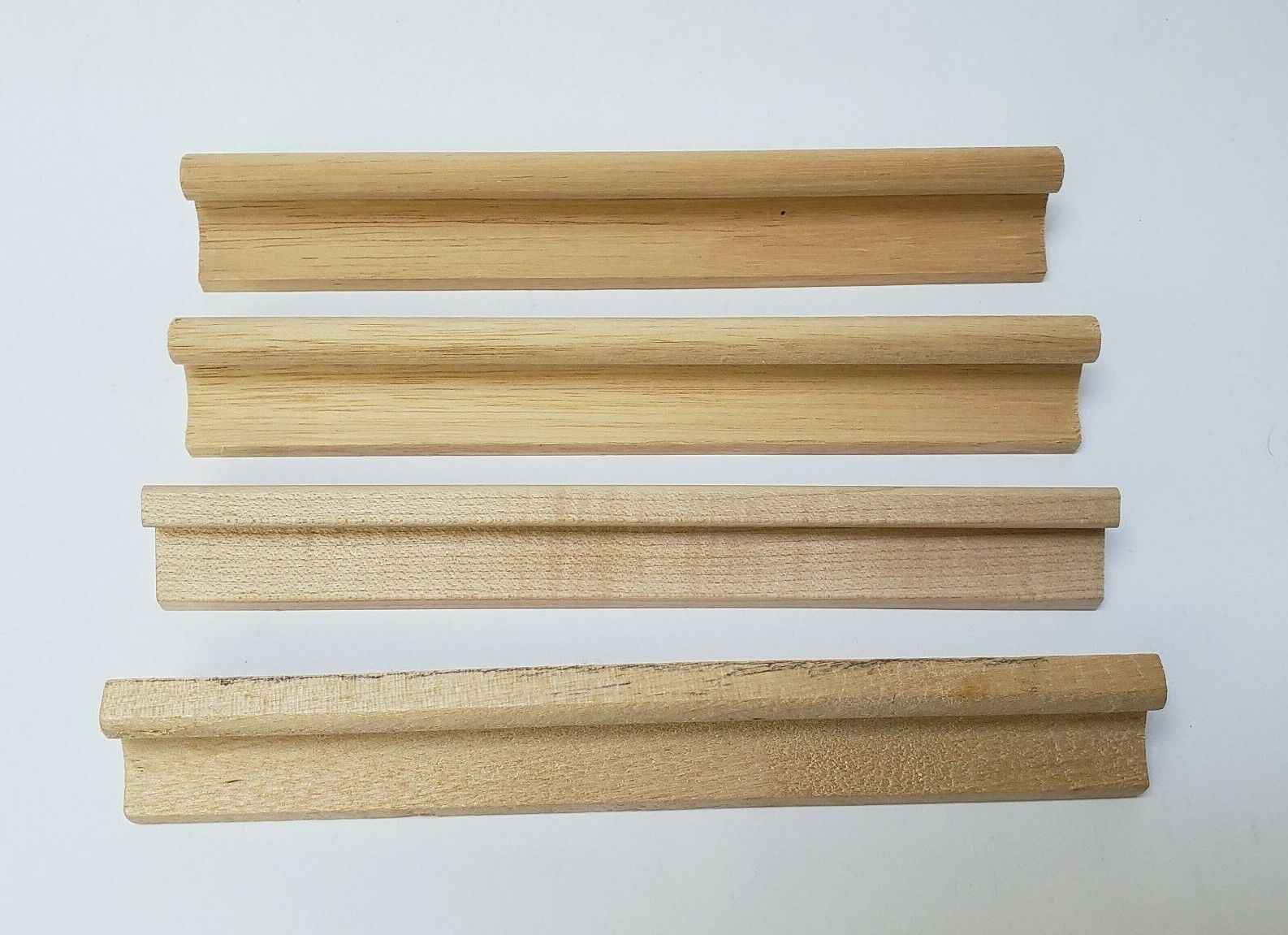 Primary image for Scrabble Tile Racks Holders Trays Crafts Replacement (Lot of 4) Wooden 