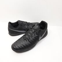 Nike Tiempo Legend Indoor Turf Soccer Shoes Cleats Mens 8 Black AH7245-001 - $26.99