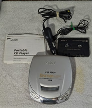 SONY D-E226CK Walkman CD Player ESPMAX Silver Car-Ready - $24.19