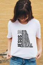 Jesus Is My God Everything Women T-shirt - $24.99