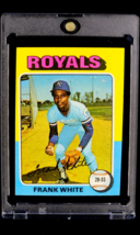 1975 Topps Mini #569 Frank White Kansas City Royals Vintage Baseball Card - £4.02 GBP