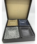 The One Japanese Porcelain Set 4 Square Bowls - €37,67 EUR