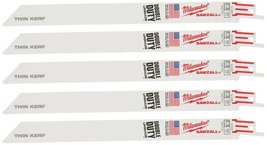 Milwaukee 48-00-5188 9&quot; x 18TPI Sawzall Blade for Metal Cutting 3/4 Heig... - $19.84