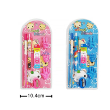 Stationary Gift Set for Kids - Cat/Kitty Design - Pencil Eraser etc 7 Pi... - $2.49