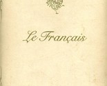 Le Francais Menu signed La Cuisine de Roland Liccioni Wheeling Illinois ... - $248.22