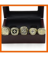 Gift Wooden Box Replica Ice Hockey Edmonton Oilers Set (1984/1985/1987/1... - $1,914.64 MXN