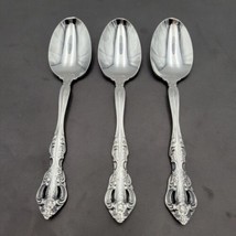 Set 3 Vintage Oneida Stainless Flatware Michelangelo Tablespoon Spoon Ma... - £22.05 GBP