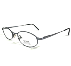 Guess Eyeglasses Frames GU599 ABL Ice Blue Gray Round Full Wire Rim 47-1... - $59.39