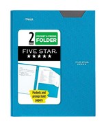 Five Star 2 Pocket Folder, Stay-Put Folder, Plastic Colored Folders with... - $210.95 MXN