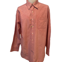 Tommy Hilfiger Regular Fit Mens Button Down Oxford 17 1/2, 34-35 Pink/Red - €10,51 EUR